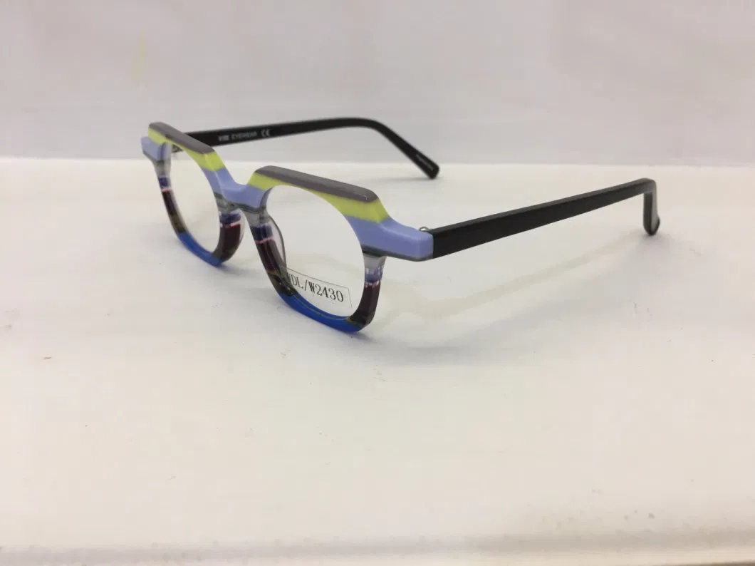 Square and Round Eyeglasses Optical Frames in Acetate Different Shape