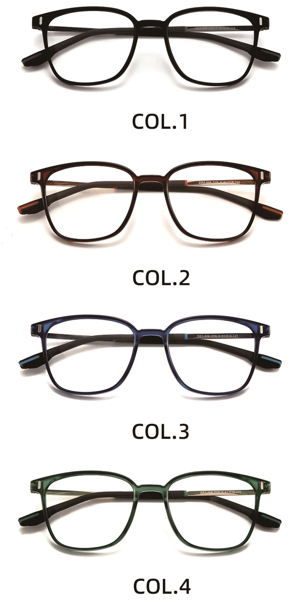 Hot Selling Eyewear Classical Business Gentlemen Style Optical Frames