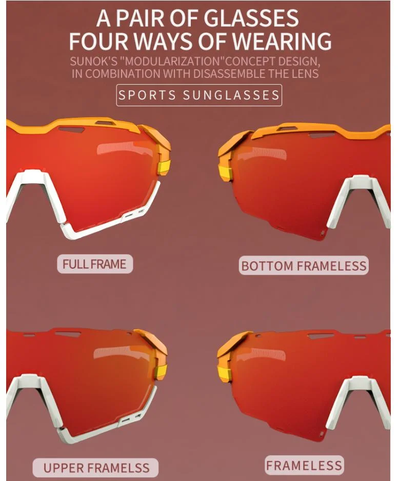 Sport Glasses Set Fashion Black Grey Color Fishing Sunglasses Sun Glasses Polarized