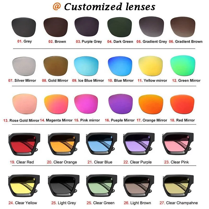 New Personality Trendy Hot Custom Men and Women Logo Wholesale Luxury Designer Shades Unisex Black Brand for Aetate Glasses