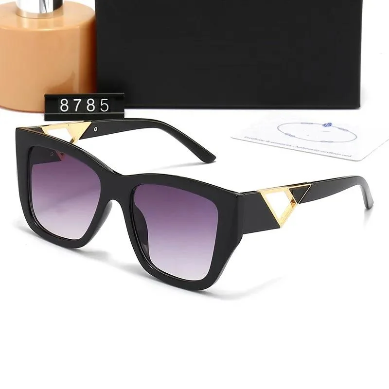 Fashion Sunglasses Designer Classic Brand Mens Womens Sun Glasses Luxury Eyewear Metal Frame Lens PC UV Protection