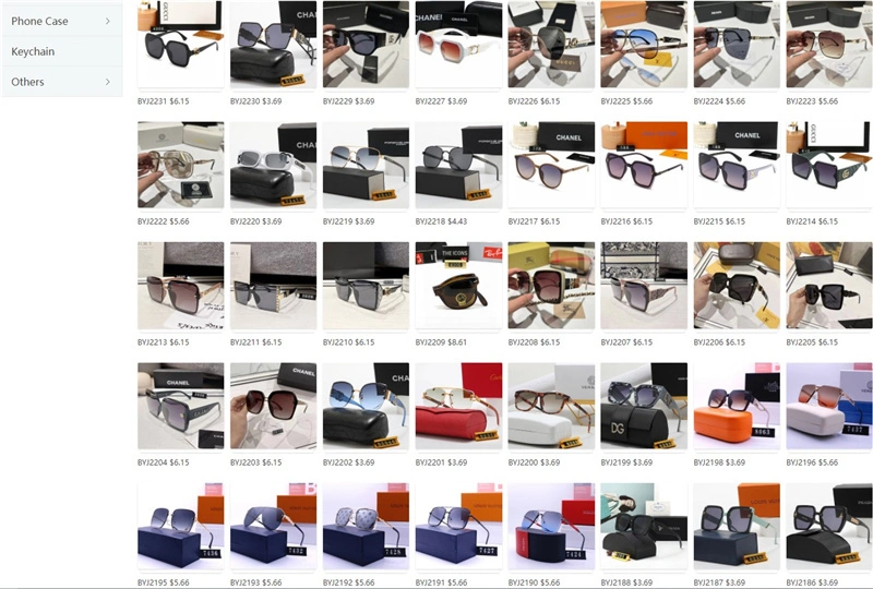 Sunglasses 2023 Luxury Sunglasses Wholesale Brand Sunglasses for Women