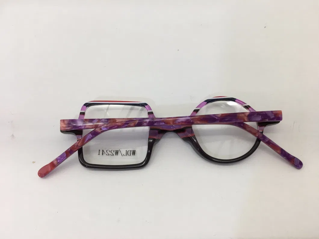 Square and Round Eyeglasses Optical Frames in Acetate Different Shape