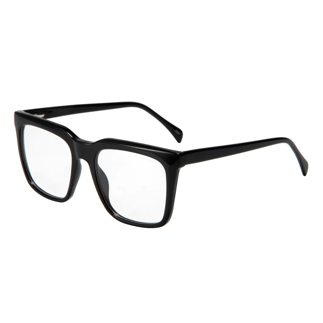 Hot Sale Square Shape Eyeglasses High Quality for Men and Women Injection Acetate Optical Frames