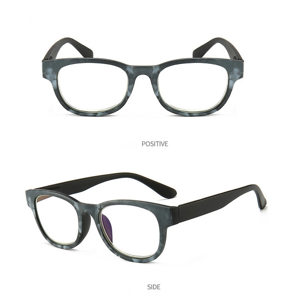 New Arrival High Quality Full Rim PC Rectangle Frame Reading Glasses in Optional Colors