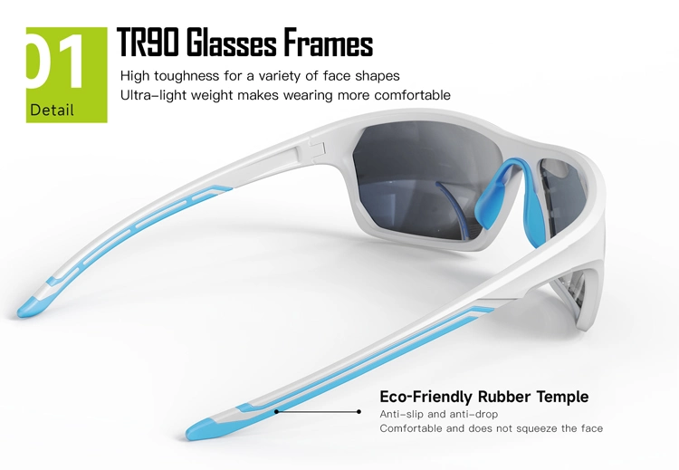 Men Polarized Fishing Sunglasses Tr90 Frame Sports Cycling Glasses UV Protection Water Sports Eyewear