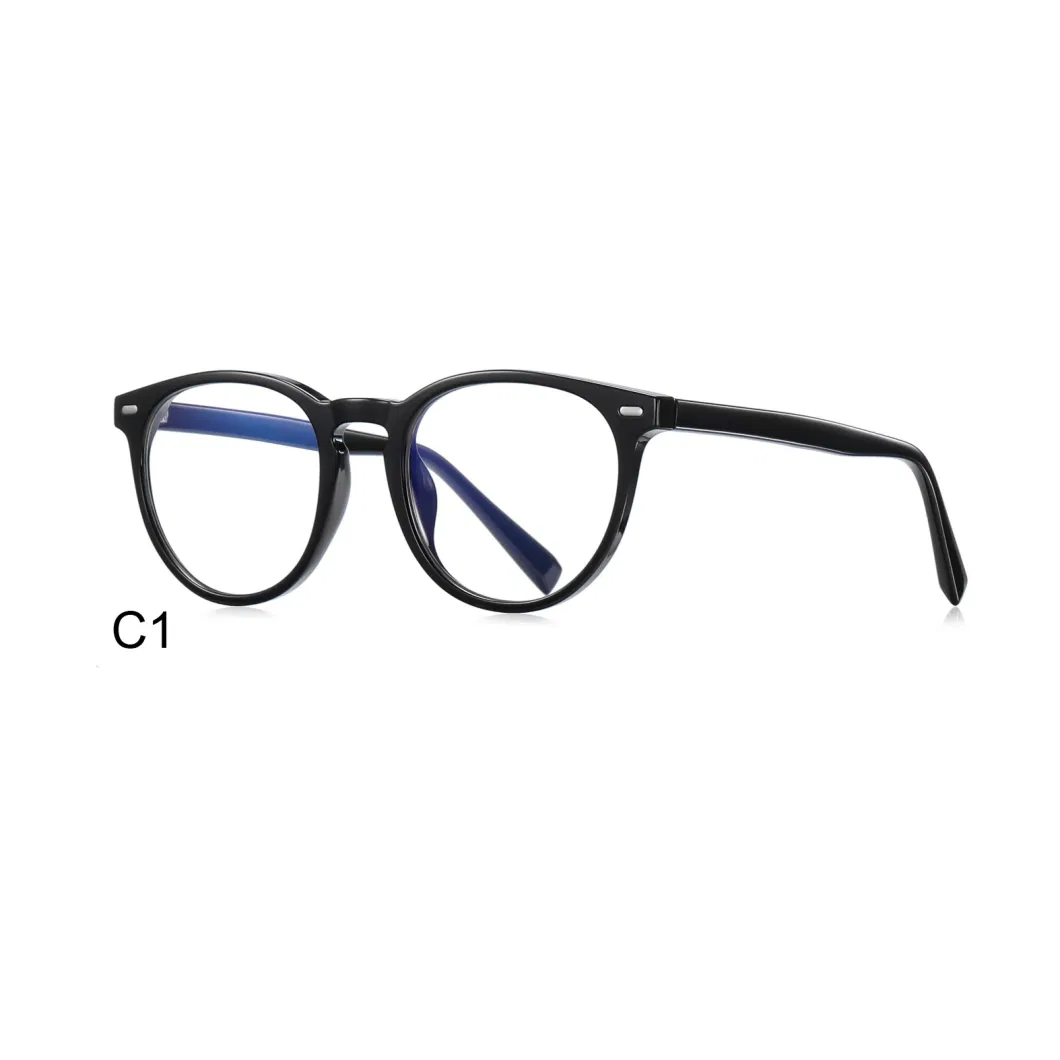 Crystal Eyeglasses Basic Style Injection Plastic for Men Women Optical Frames
