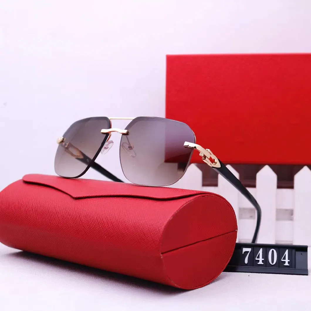 New Square Sunglasses Elegant Ladies Retro Decoration Luxury Men Gradient Glasses Shades