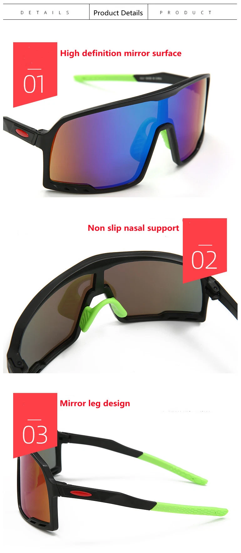 Goggles Men&prime;s Sunglasses Cycling Glasses Sports Outdoor Sunglasses Windproof Sunglasses