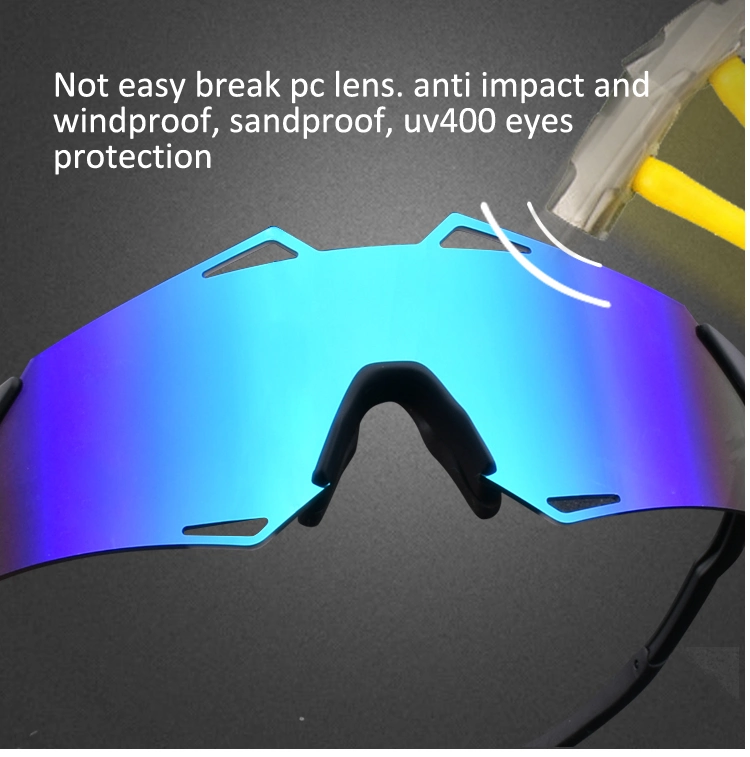 2023 Wholesale Tr90 Frame Custom Logo UV400 Sunglasses Outdoor Cycling Fashion Polarized Sport Sun Glasses