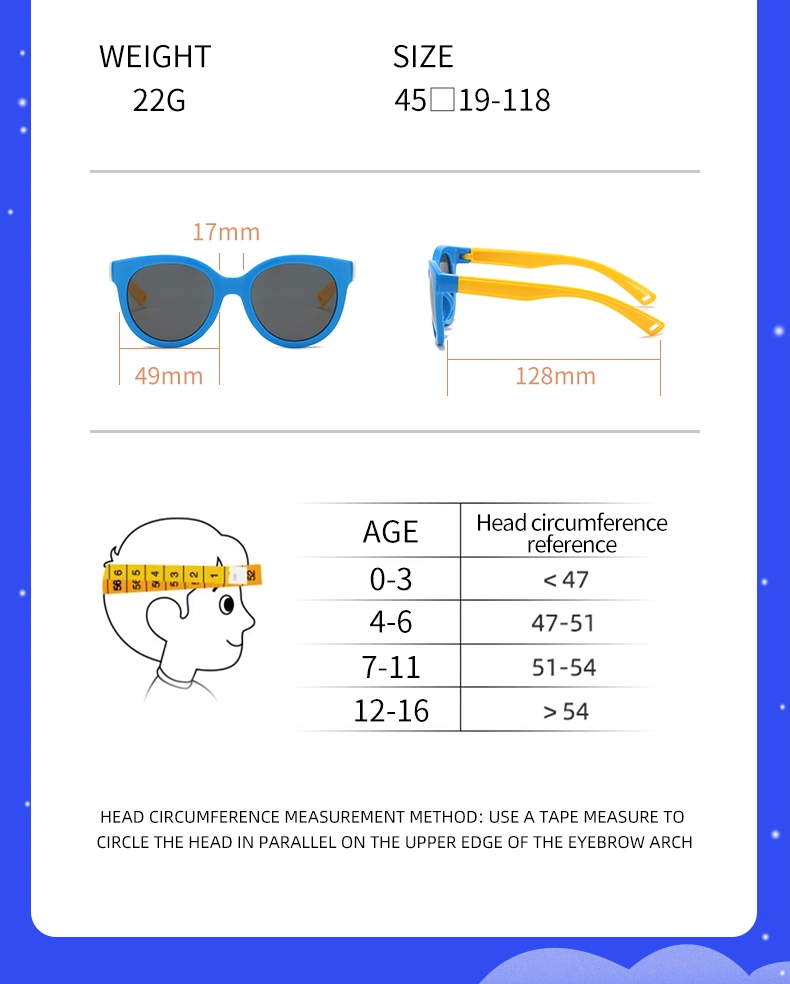 Unisex New Design Baby Kids PC Plastic Sunglasses Sun Glasses in Stock Children Fashion Sunglasses