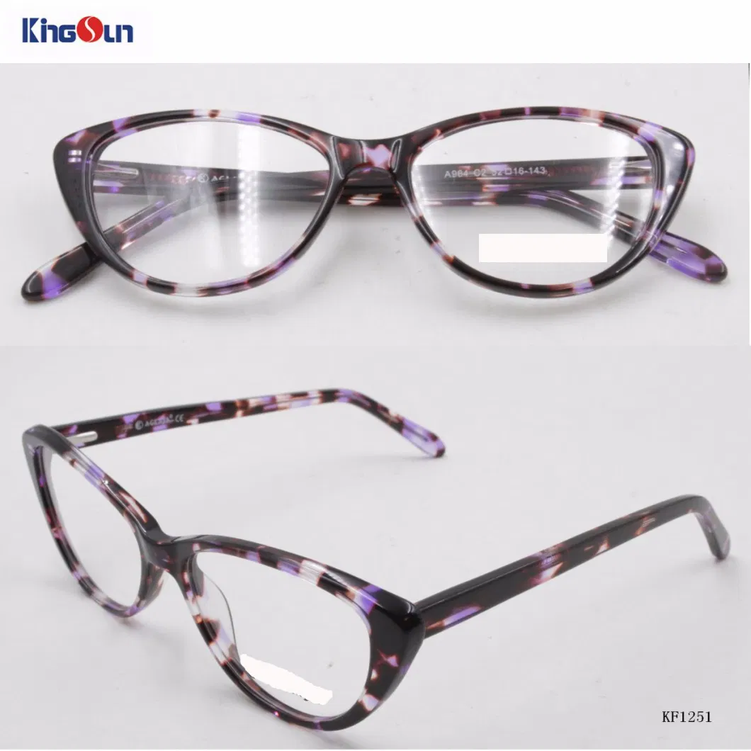 Fashion Eyeglasses Optical Frames in Acetate Kf1251
