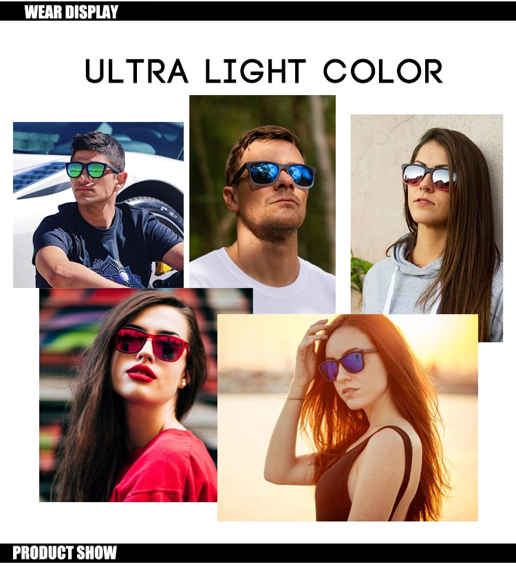 Wholesale Custom Logo Private Label UV400 Mens Women Shades Sun Glasses