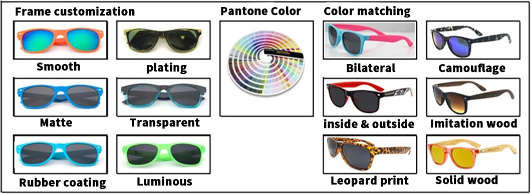 Men Polarized Sunglasses for Mens and Womens, Black Retro Sun Glasses Driving Fishing UV Protection