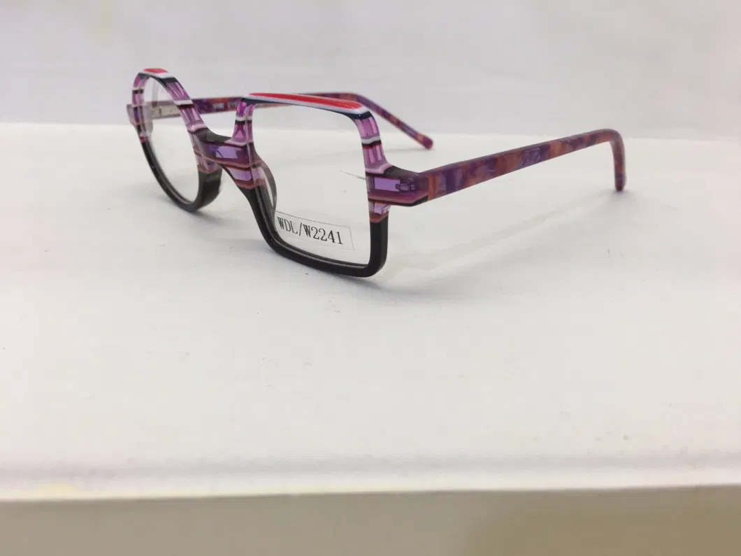 Square and Round Eyeglasses Optical Frames in Acetate Different Shape