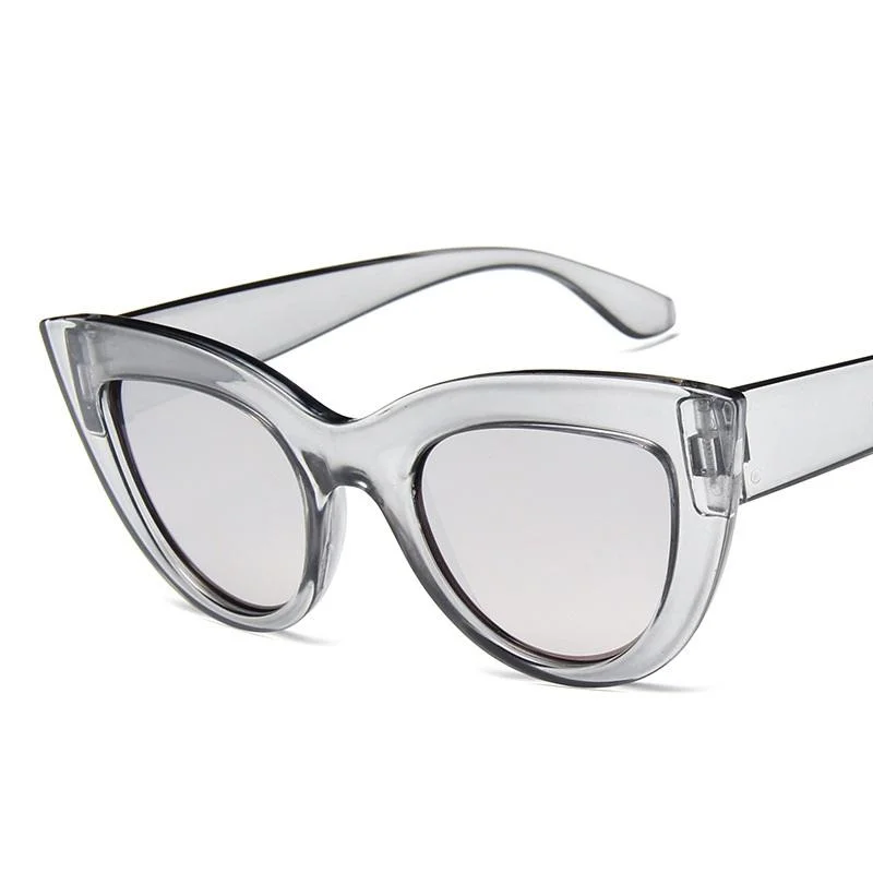 Fashion Designer Cat Eye Sunglasses Retro Custom Women Shades Sun Glasses