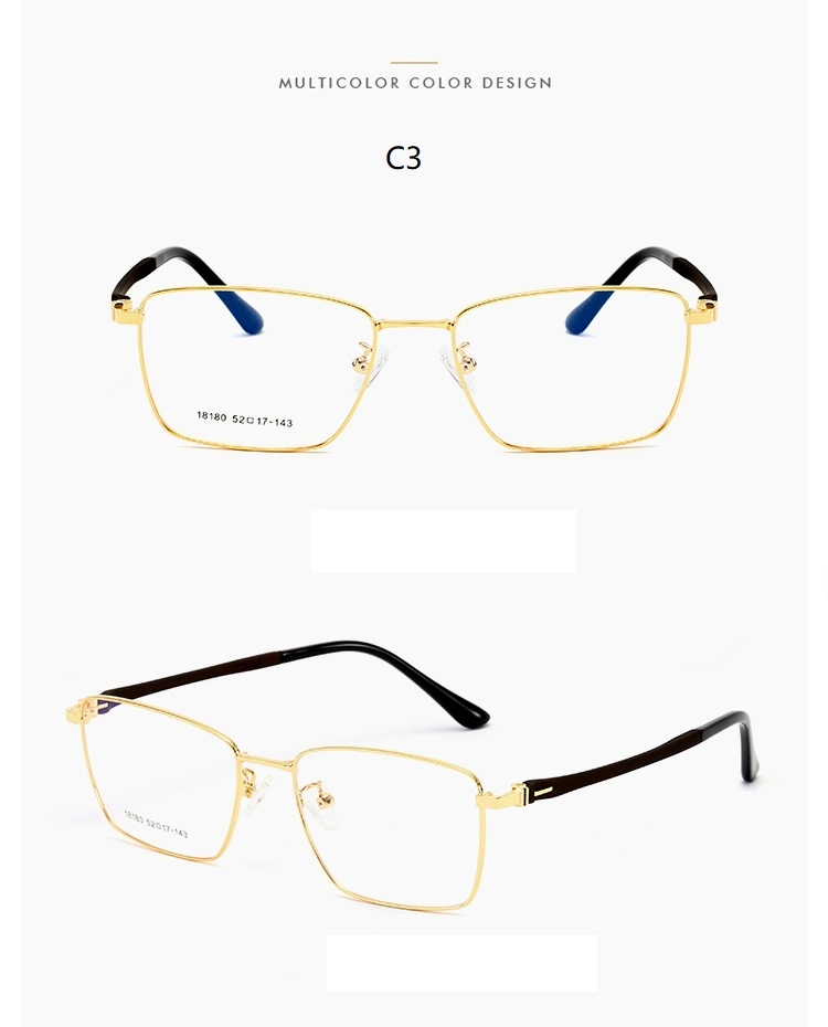 Fashion China Wholesale Plastic Cheap Spectacles Metal Eyewear New Model Optical Frame