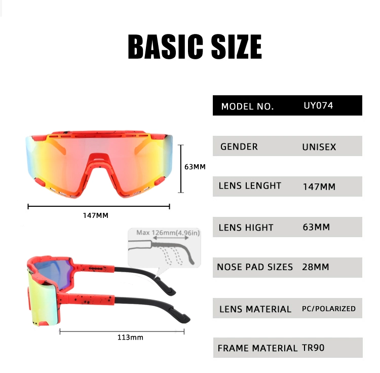 Fast Delivery Basketball Glasses Prescription Sports Beach Bicycle Mountain Fishing Driving Sun Glasses