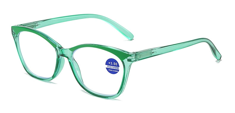 New Fashion Anti-Blue Reading Glasses HD Spring Legs for Men and Women Elderly Reading Glasses Far-Sighted Reading Glasses
