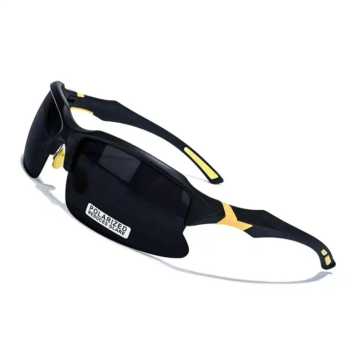 Classic Half Frame Polaraized Sun Glasses for Fishing Men Driving MTB Cycling Eyewear Recycled Sunglasses