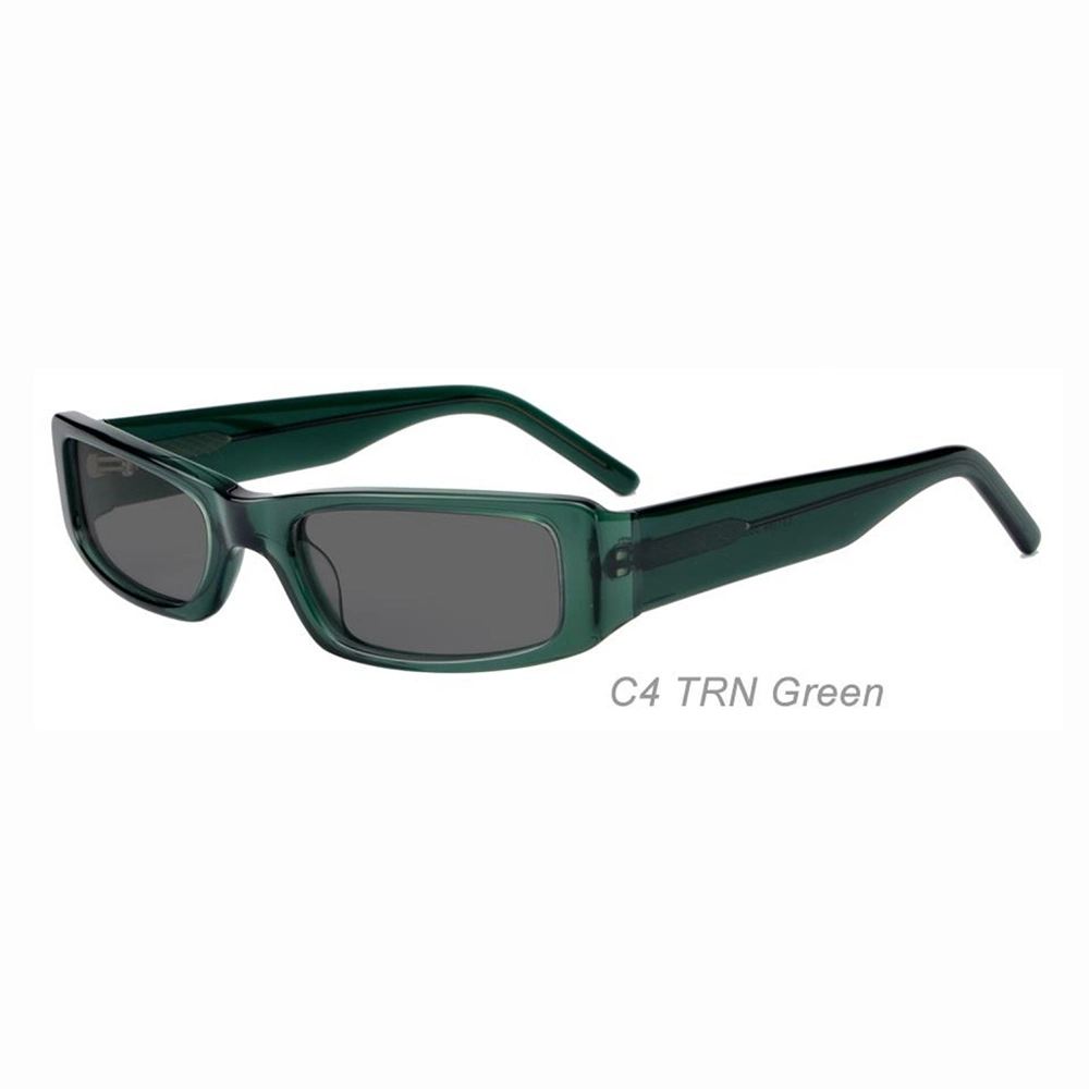 Fashionable Best Design Rectangle Shape Sun Shades with Tac Lens Sunglasses
