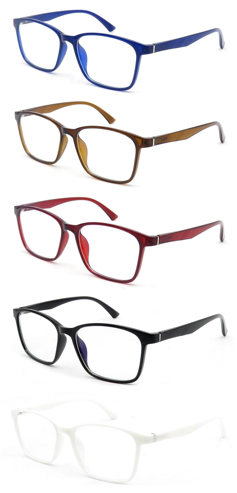 Ready Stock Cheap Price Tr90 Eyeglass Frame Optical Glasses Eyewear Frames