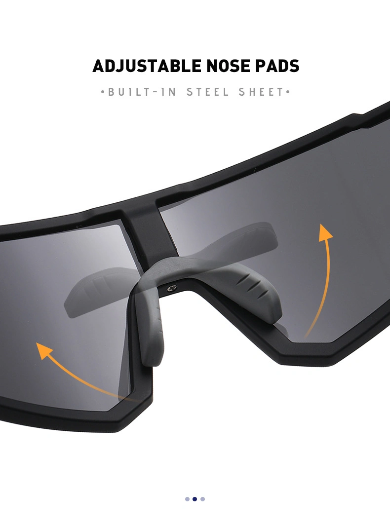 Men Polarized Sunglasses 2024 Shades Colorful Fashion Eyewear Women Mirror Sports Sun Glasses UV400 OEM Cycling Glasses