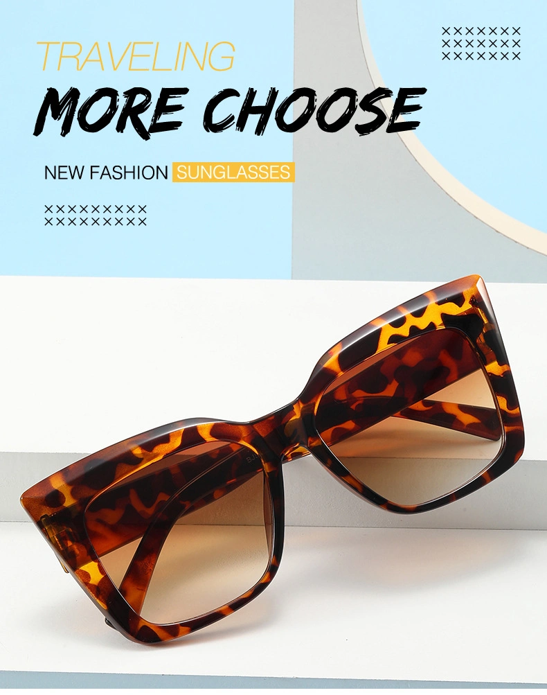 Wholesale New Fashion Lunette De Soleil Shades Custom Eyewear Designer 2023 Sun Glasses Women and Men for Sunglasses