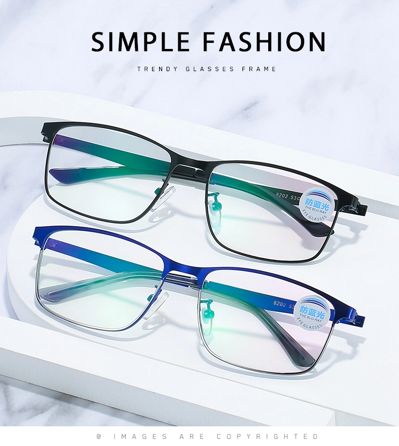 Wholesale Pupil Nano Plastic Bendable Ultra Light Weight Square Shape Semi Transparent Color Prescription Glasses Frame