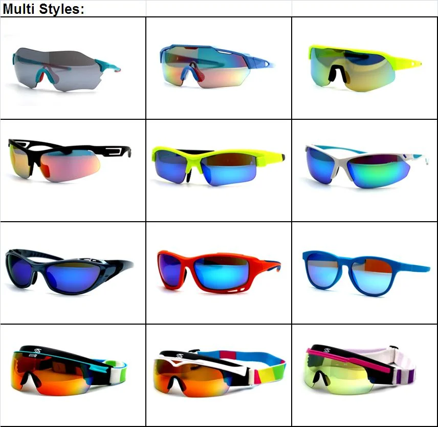 Ap2143 Well-Design Outdoor Protective Safety Sports Sun Glasses Cyling Mountain Bicycle Sunglasses Eyewear Optical Frame for Men Women Unisex