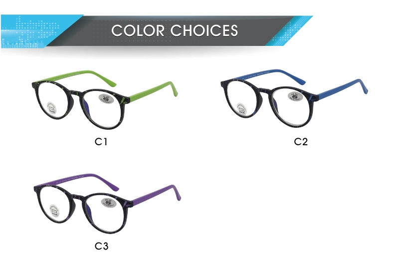 Pilot Optics 2023 Newest Cn Round Light Good Quality Stylish Reading Glasses