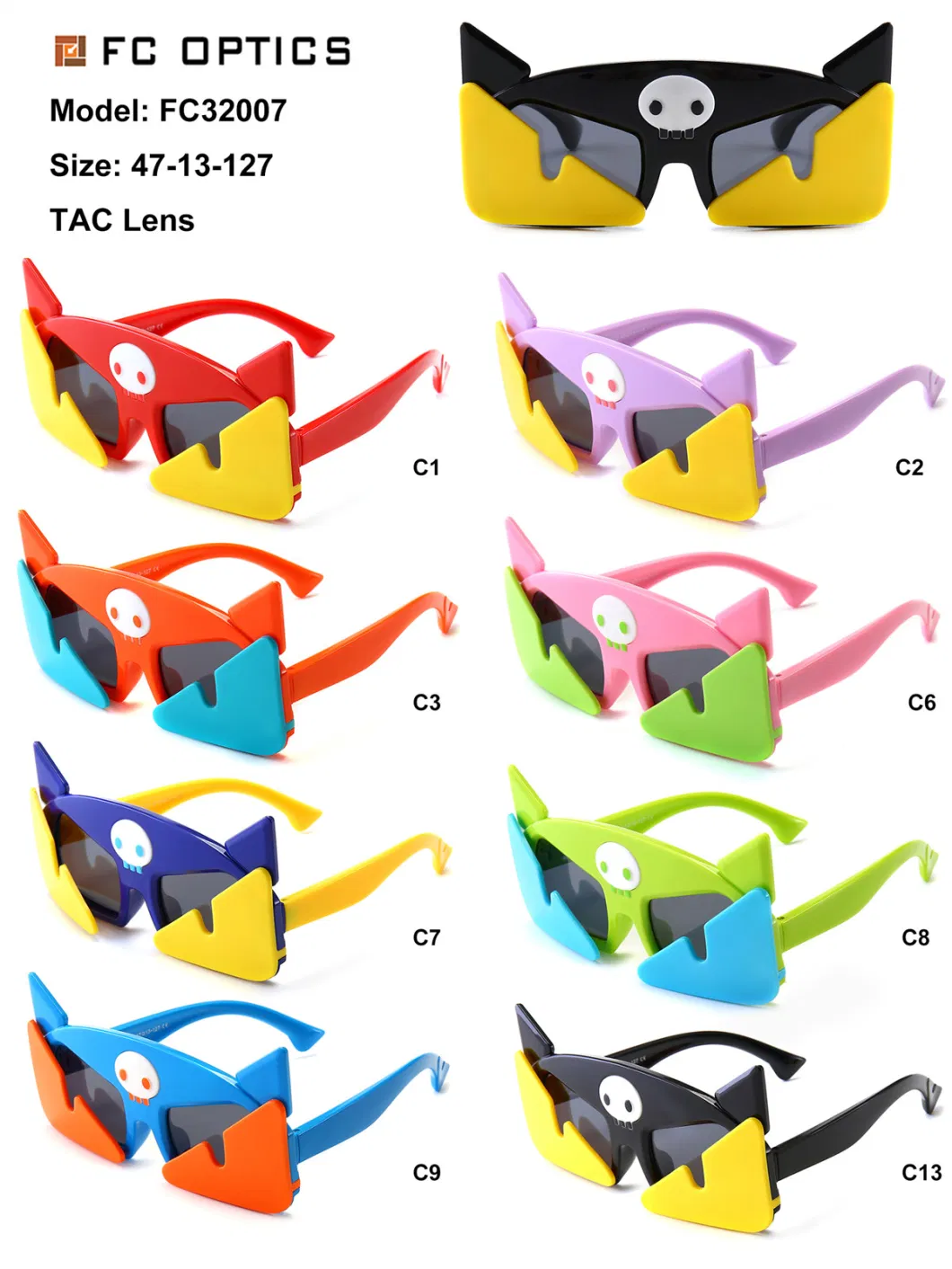 2020 New Arrivals Sunglasses Cartoon Kids Sun Glasses Polarized