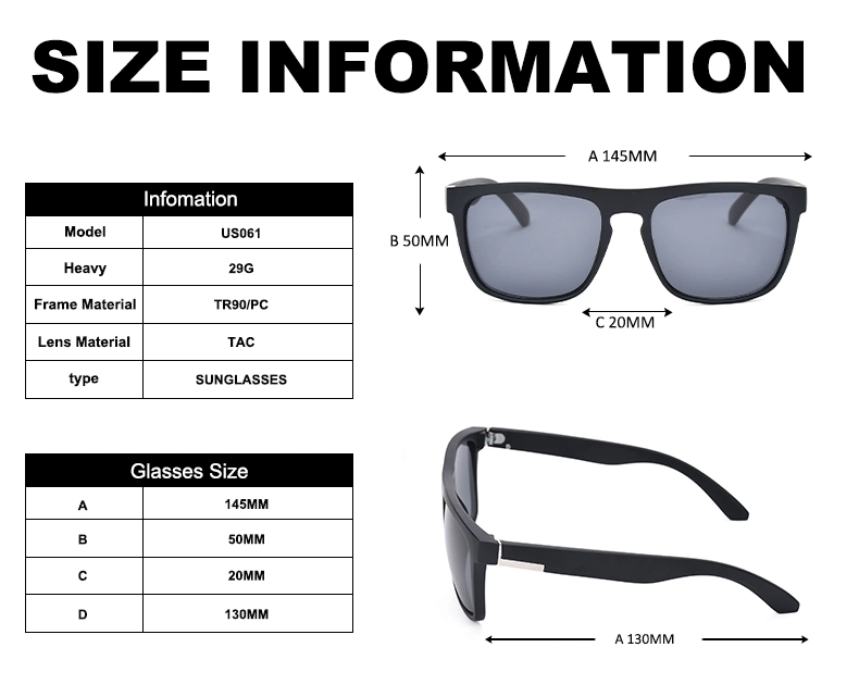 Custom Brand Polarized Sunglasses Tac Fashion UV400 PC Frame Wholesale Women Men Sun Glasses