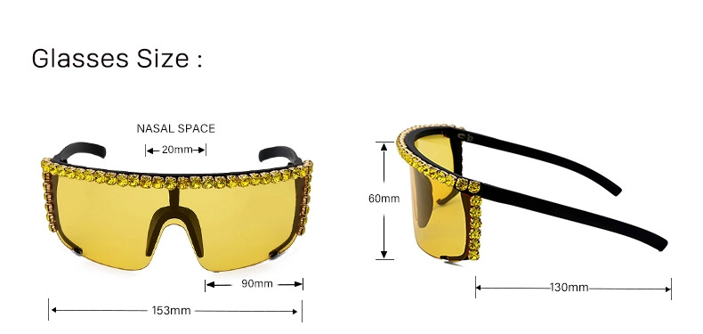 Women Mens Hot Selling Popular Sun Glasses for Men Trending Fashion Rhinestones All-in-One PC Designer Sunglasses