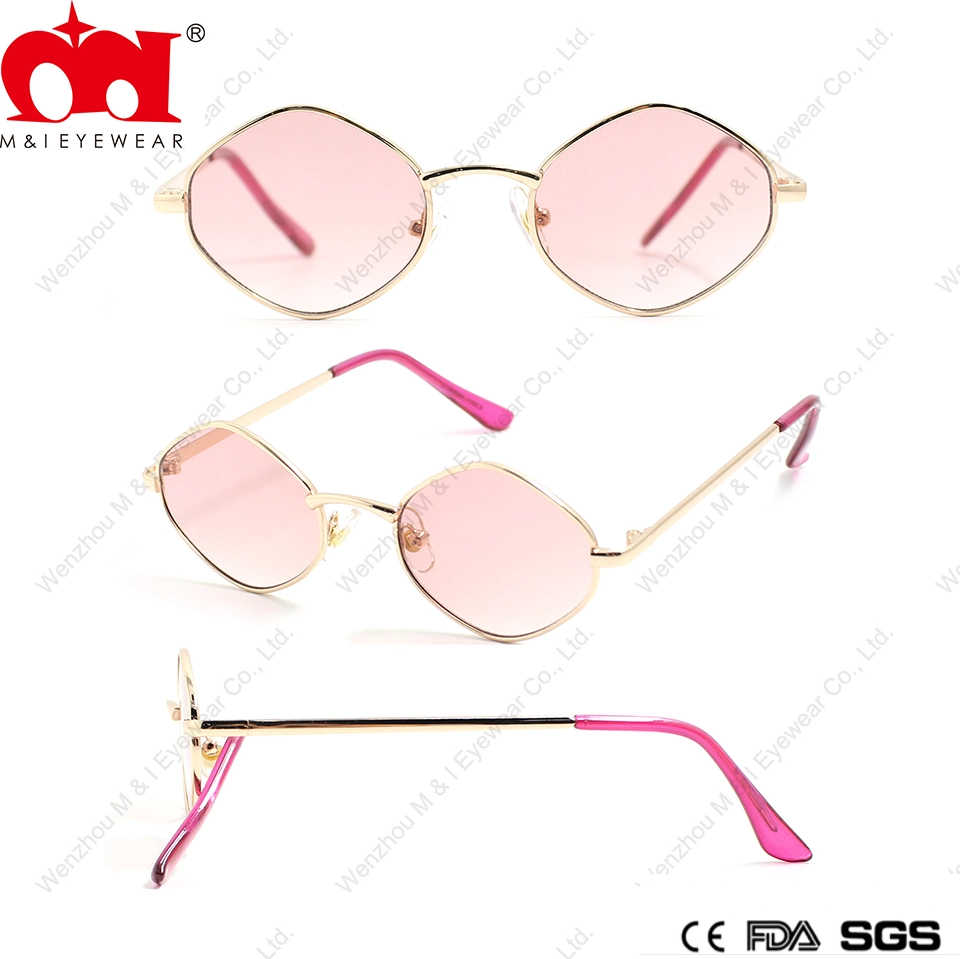 Kids Sunglasses Supplier Light Color Lens Party Dressed Fashion Eyewear (HN910171)