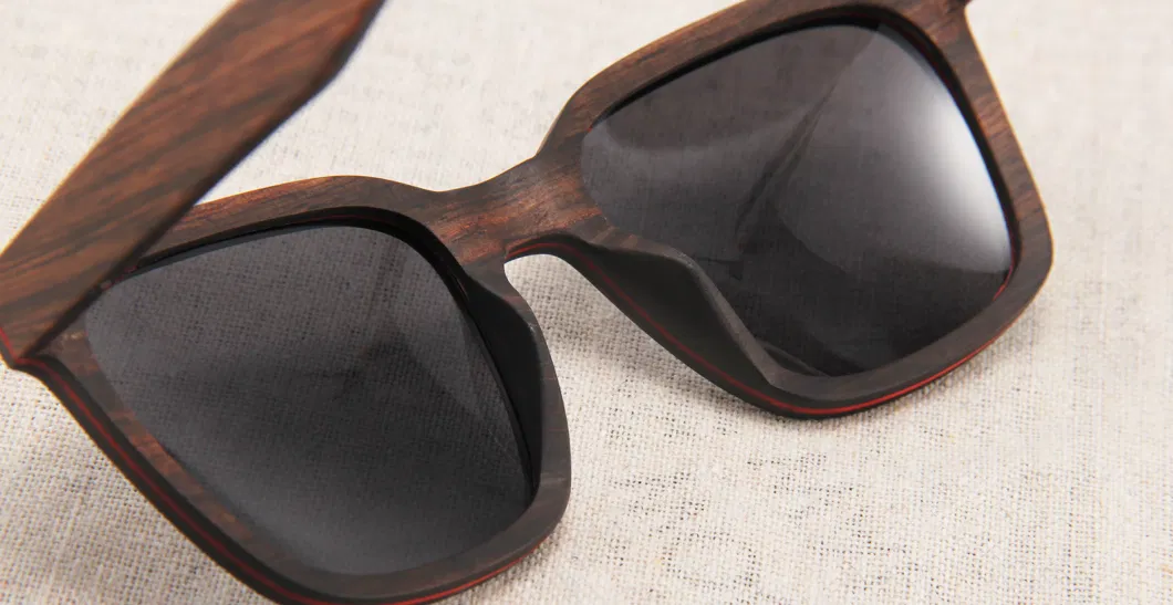 2023 Fashion Wood Sunglasses Glasses Women Shades Sun Glasses Sunglasses Anti-UV Ray Bamboo Sunglasses Custom Logo Wood Eyewear