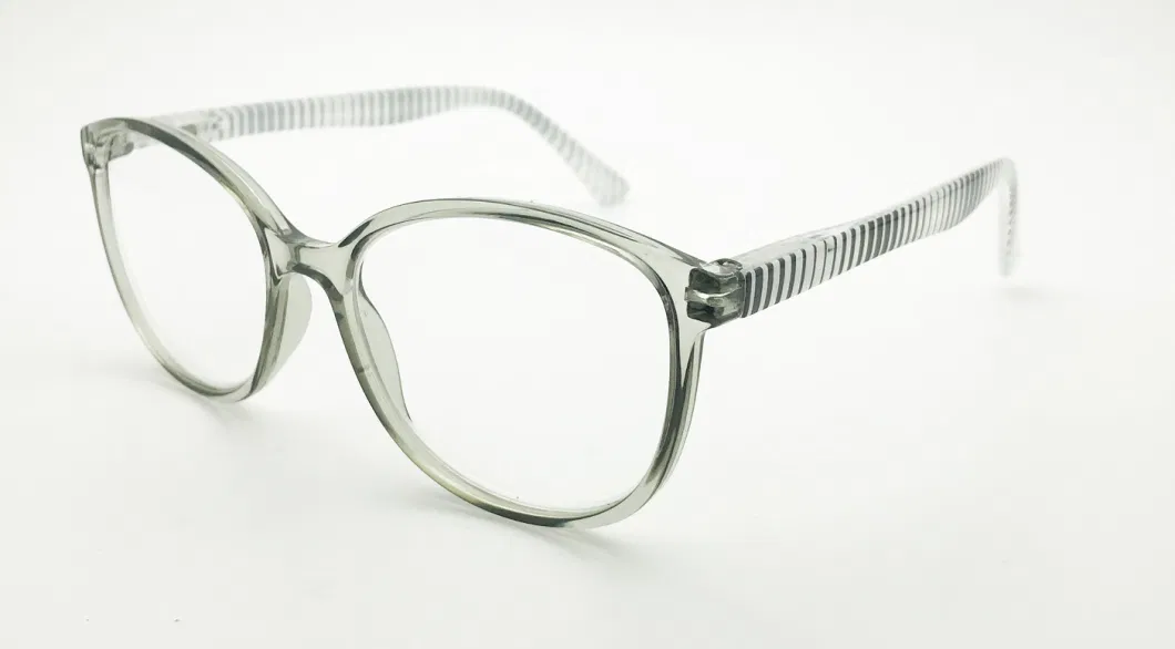 Square Full Frame Plastic Reading Glasses for Men