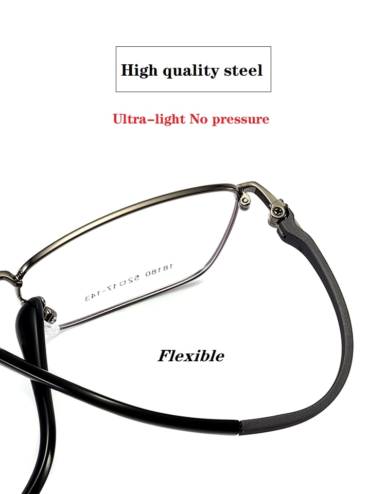 Fashion China Wholesale Plastic Cheap Spectacles Metal Eyewear New Model Optical Frame