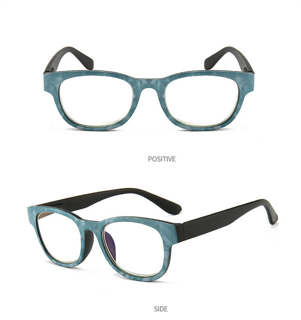 New Arrival High Quality Full Rim PC Rectangle Frame Reading Glasses in Optional Colors