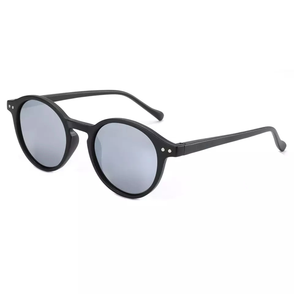 Retro Classic Polarized High Def Small Round Sunglasses UV400 Custom Logo Sun Glasses for Men Women Fashion Vintage Shades