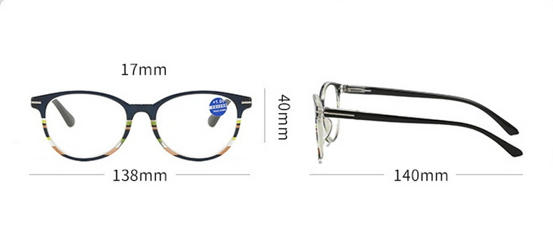 New Anti-Blue Reading Glasses Manufacturers Wholesale HD PC Spring Leg Fashion Reading Glasses for The Elderly Reading Glasses