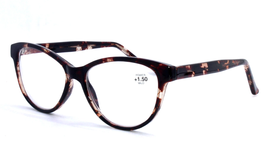 178107 Factory Wholesale Fashion Design Cheap Cp Frame Fashion Plastic Reading Glasses