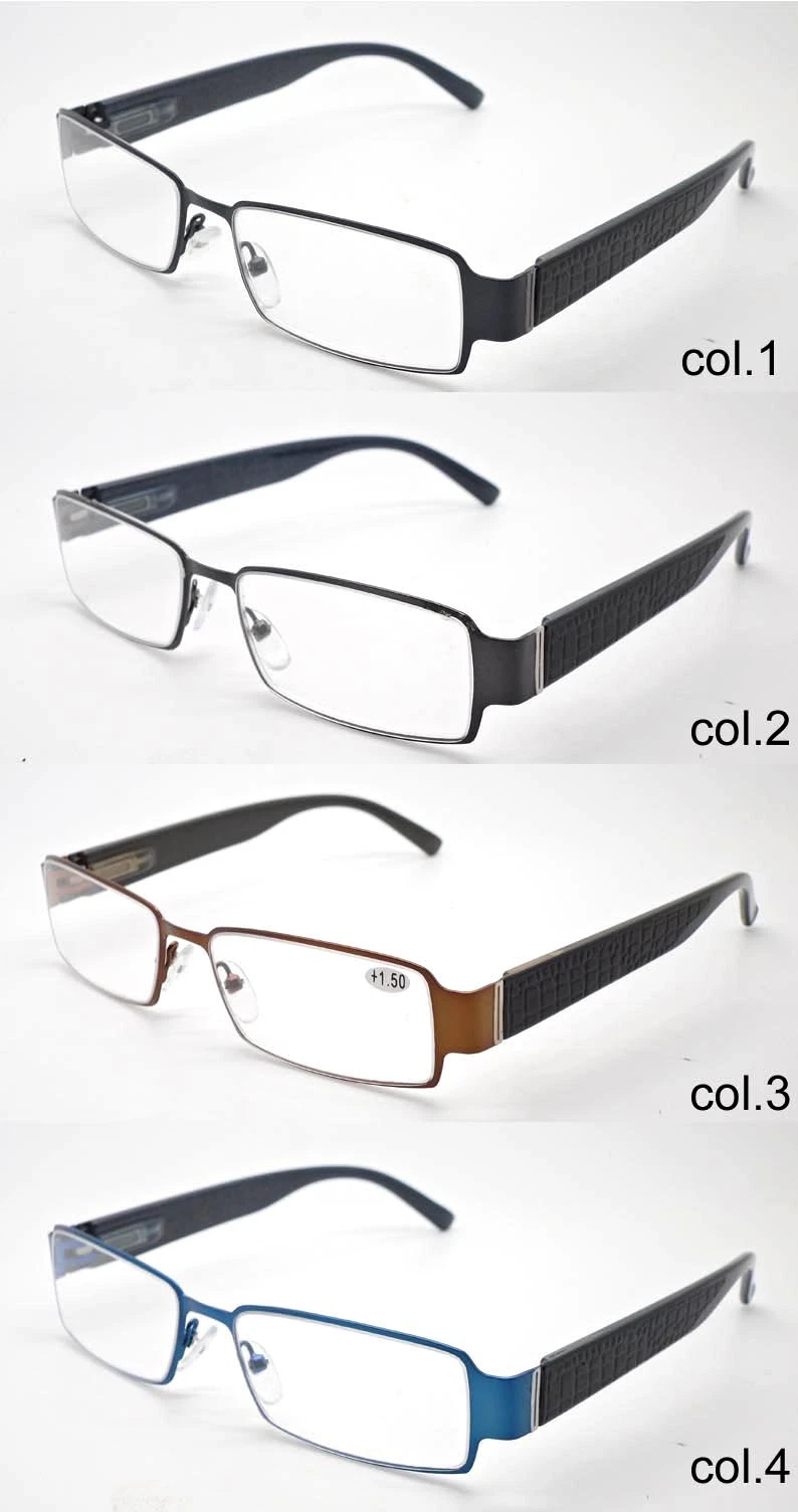 Classic Designs Metal Reading Glasses
