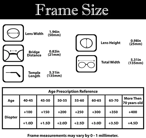 Folding Readers Includes Glasses Case Foldable Reading Glasses