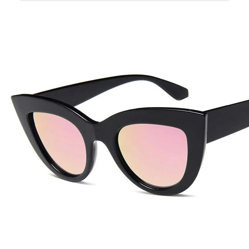 Fashion Designer Cat Eye Sunglasses Retro Custom Women Shades Sun Glasses