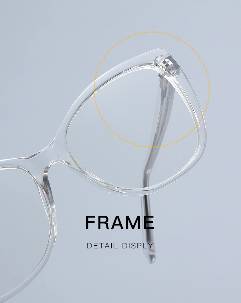 New Model Fashion Vintage Cat Eye Reading Glasses Optical Frame Anti Blue Light Blocking Computer Women Men Glasses