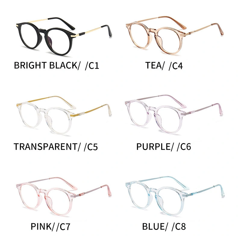 High-End New Trendy Elderly Flat Light Frame Computer Eyewear Anti Blue Light Eyeglasses Fashion Men Women Reading Glasses