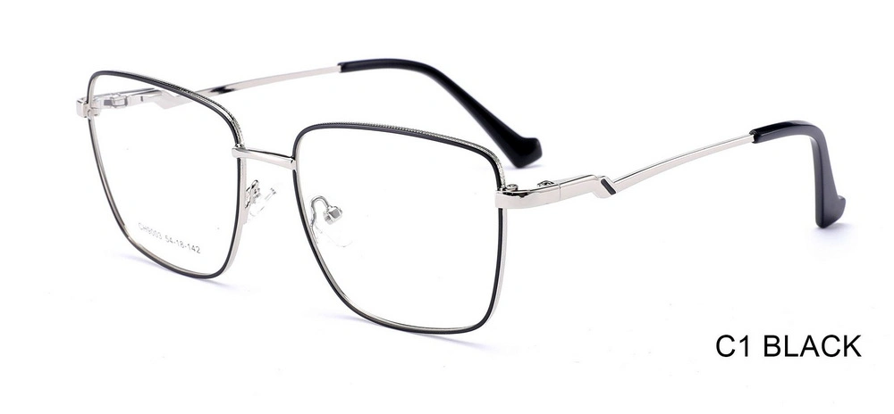 2024 Newest Cat Eye Metal Design Prescription Luxury Optical Glasses Women Men