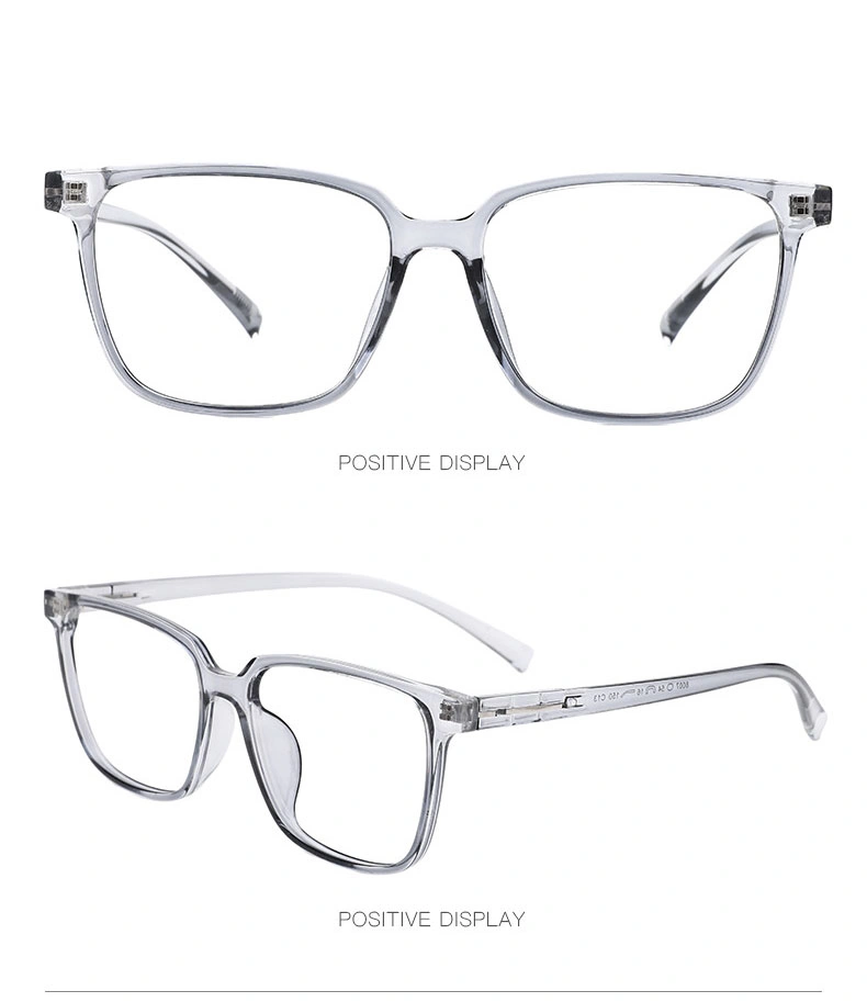 New Arrival Beautiful Latest Designer Adults Eyewear Square Framestr90 High Quality Optical Eyeglasses Clear Lenses Anti Blue Light Computer Glasses