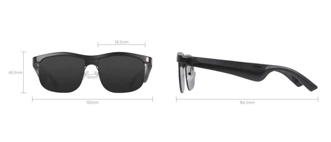 2023 Best Selling Bluetooth Audio Music UV400 Polarized Smart Sport Sun Glasses